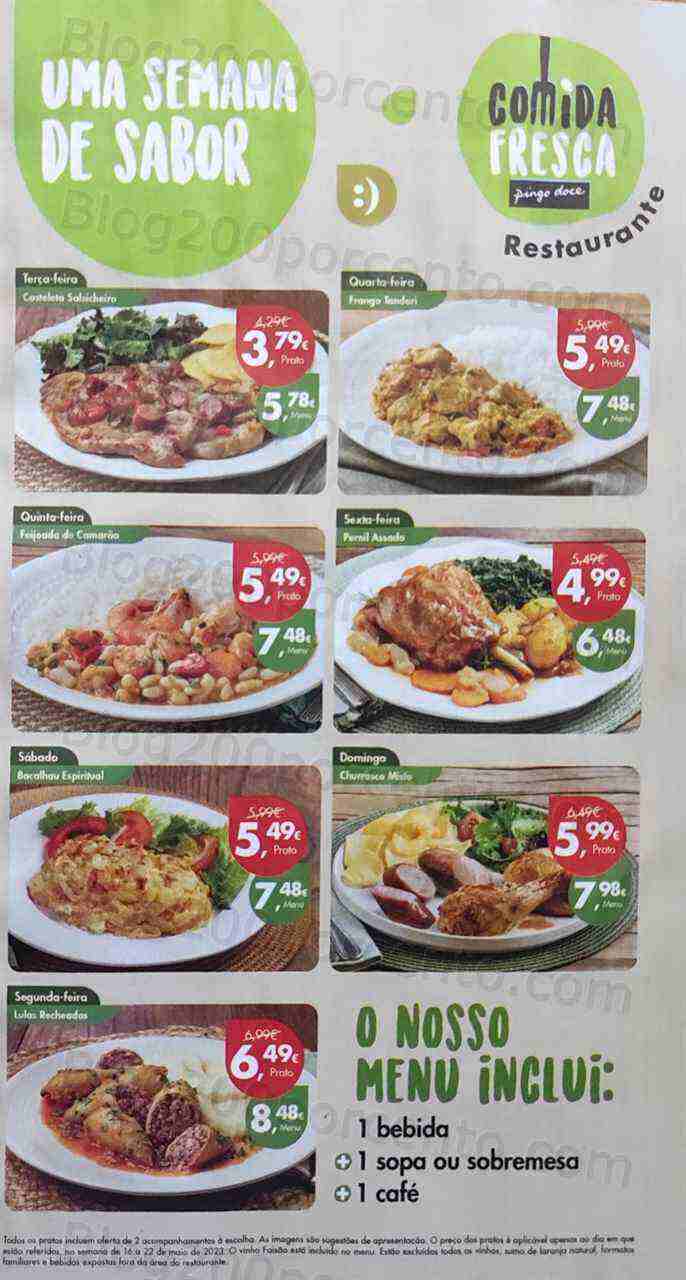 Antevisão Folheto PINGO DOCE Promoções de 16 a 22 maio