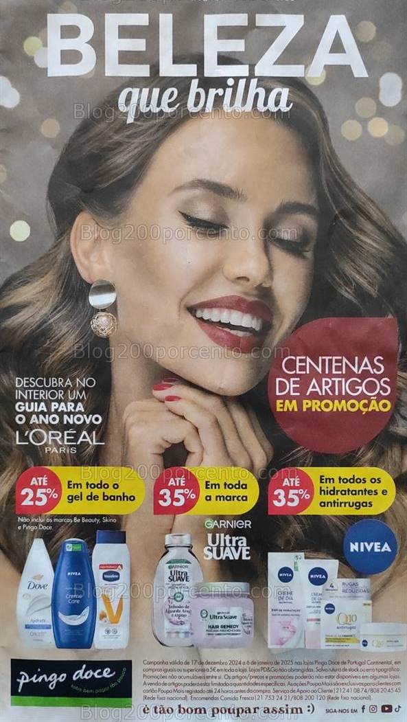Antevisão Folheto PINGO DOCE Promoções de 17 dezembro a 6 janeiro