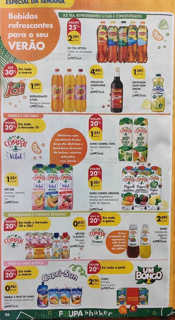 Antevisão Folheto PINGO DOCE Promoções de 18 a 24 junho