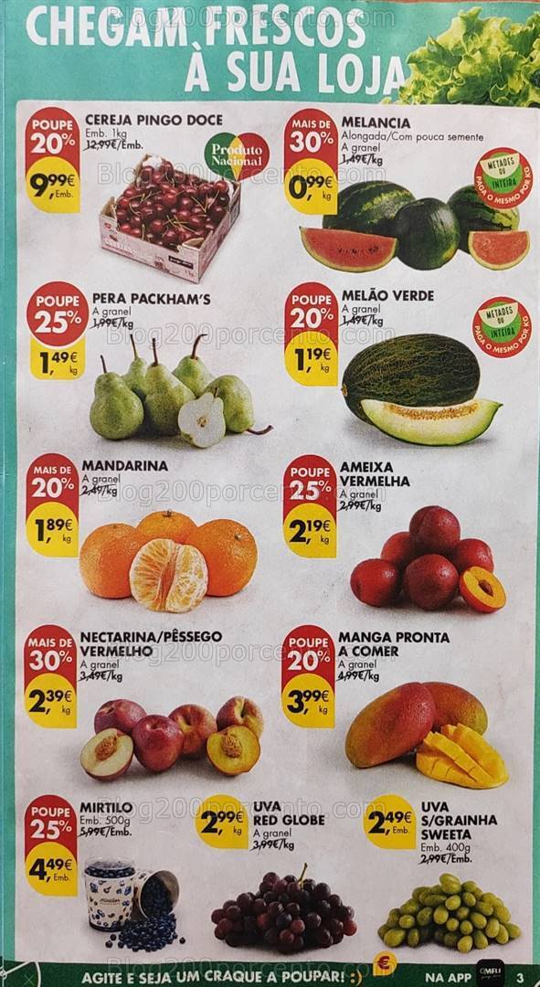 Antevisão Folheto PINGO DOCE Promoções de 18 a 24 junho