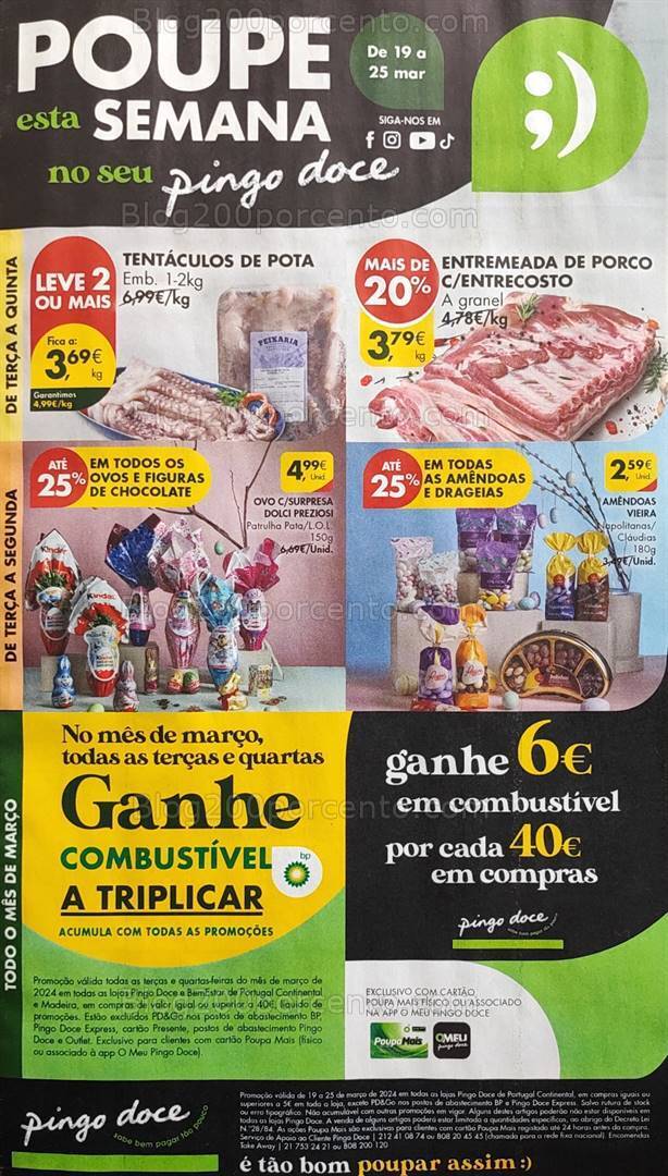 Antevisão Folheto PINGO DOCE Super Promoções de 19 a 25 março