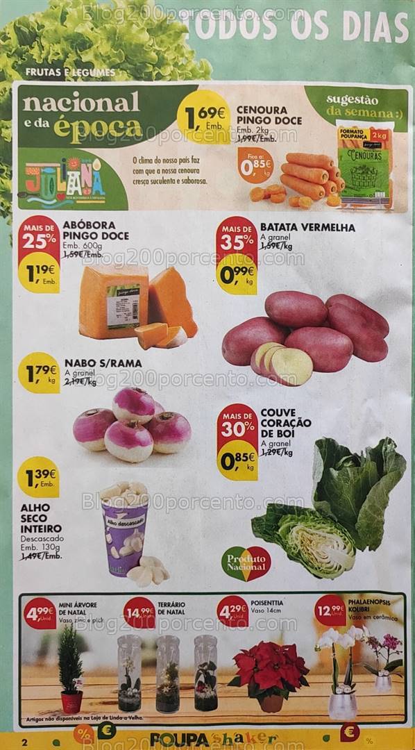 Antevisão Folheto PINGO DOCE Promoções de 19 a 25 novembro