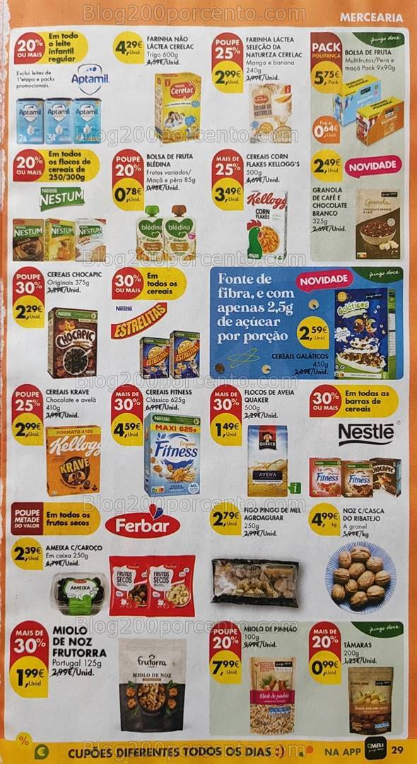 Antevisão Folheto PINGO DOCE Promoções de 19 a 25 novembro