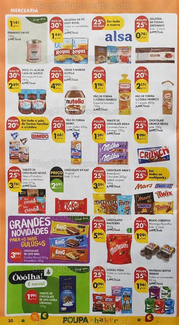 Antevisão Folheto PINGO DOCE Promoções de 19 a 25 novembro