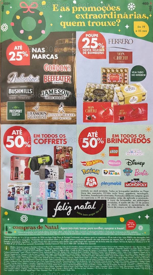 Antevisão Folheto PINGO DOCE Promoções de 19 a 25 novembro