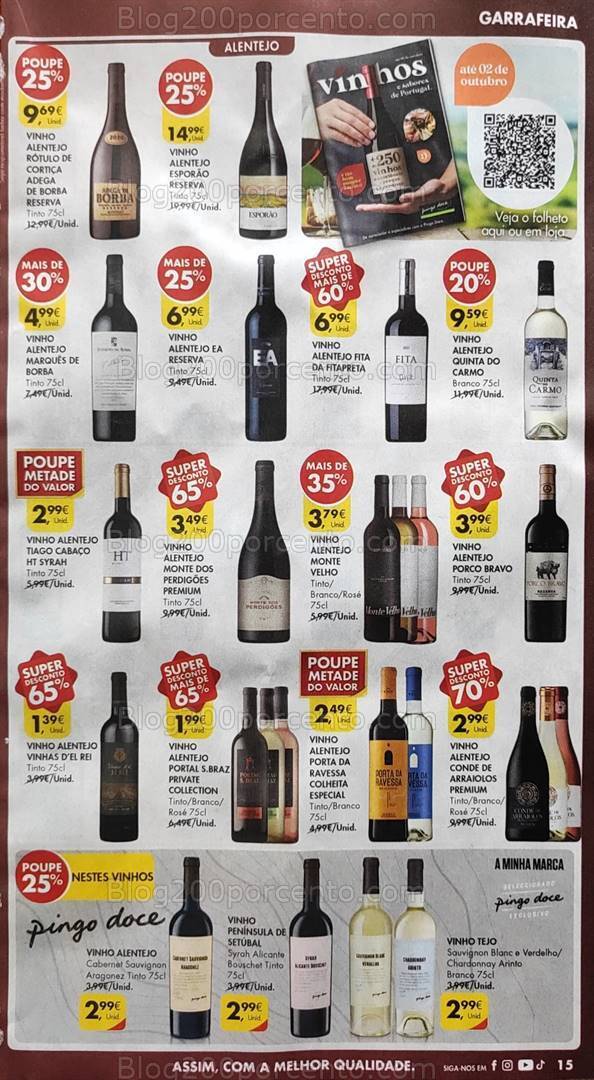 Antevisão Folheto PINGO DOCE Promoções de 21 a 27 setembro