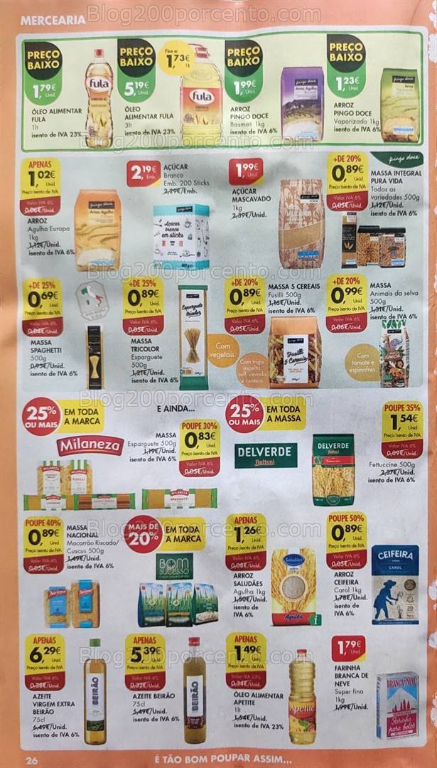 Antevisão Folheto PINGO DOCE Promoções de 21 a 27 setembro