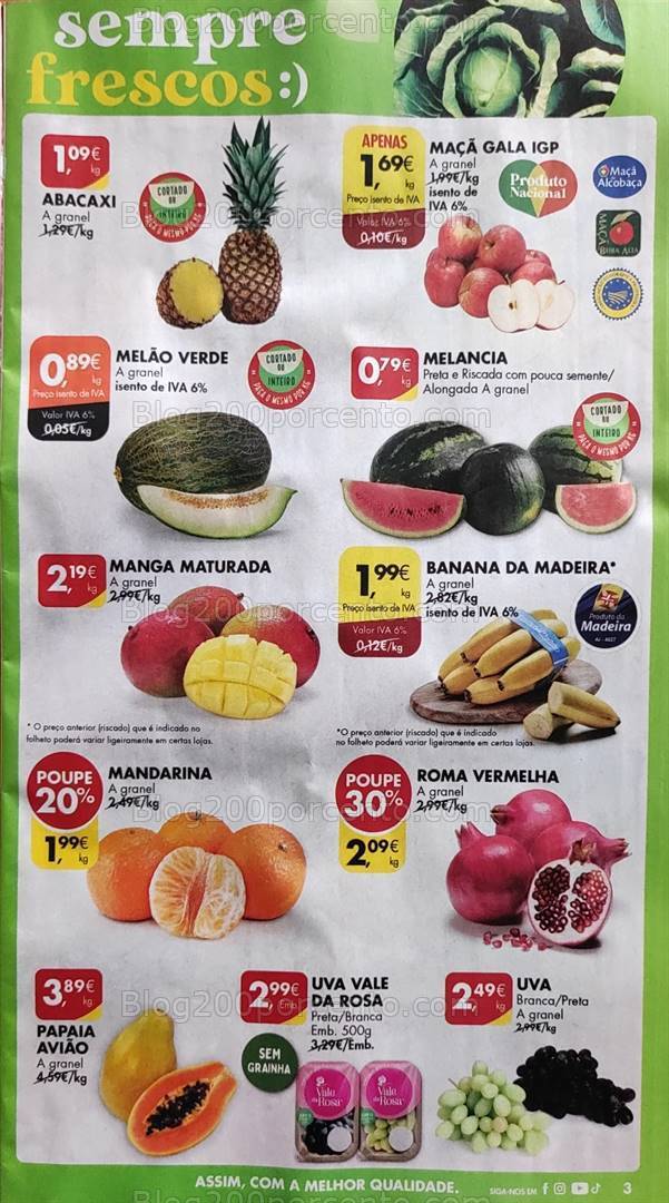 Antevisão Folheto PINGO DOCE Promoções de 21 a 27 setembro
