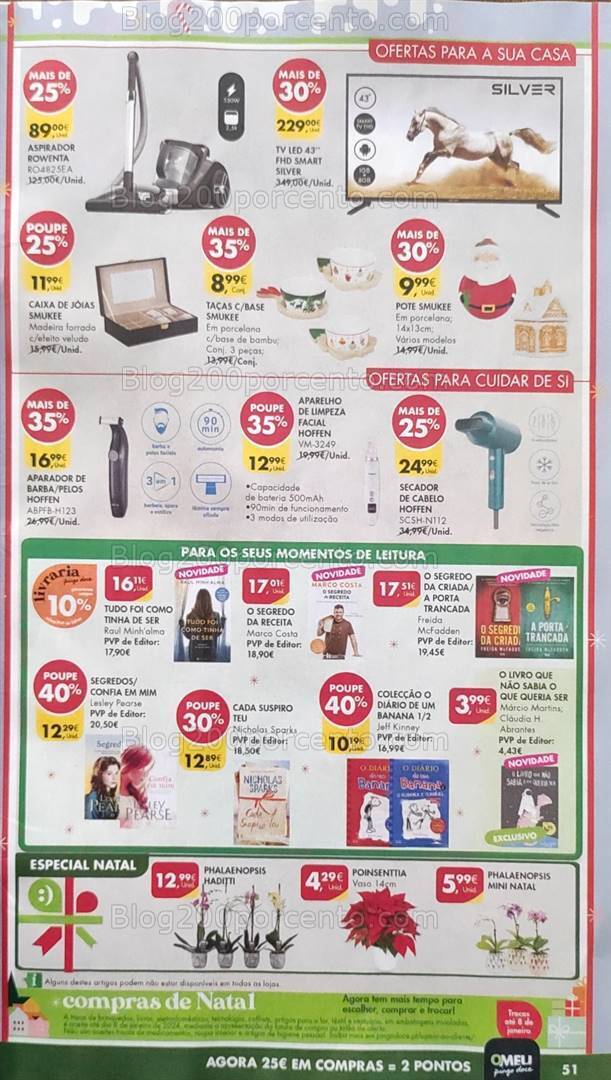 Antevisão Folheto PINGO DOCE Bazar Promoções de 19 a 26 dezembro