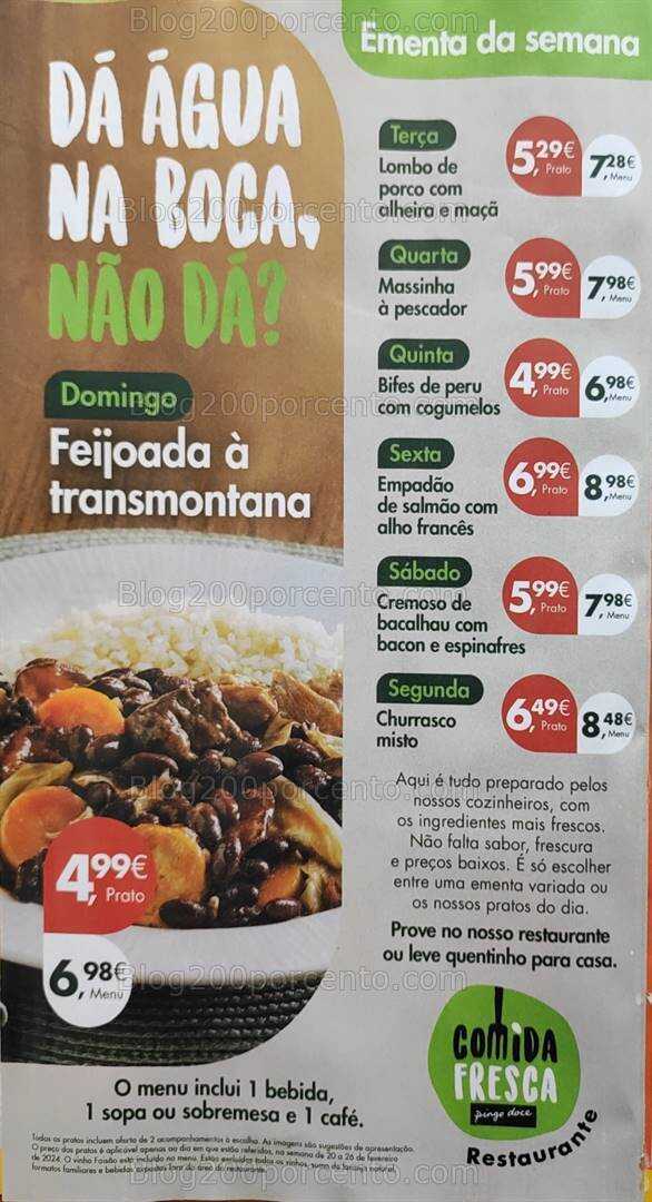 Antevisão Folheto PINGO DOCE Super Promoções de 20 a 26 fevereiro