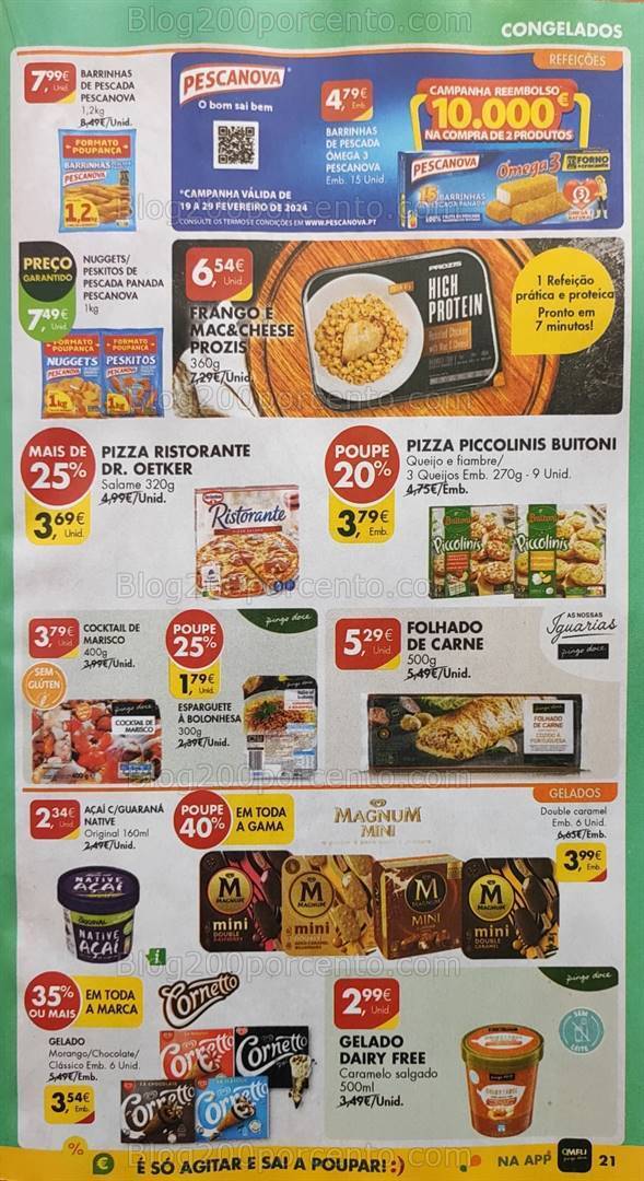 Antevisão Folheto PINGO DOCE Super Promoções de 20 a 26 fevereiro
