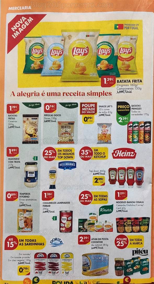 Antevisão Folheto PINGO DOCE Promoções de 21 a 27 maio