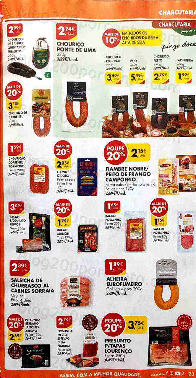 Antevisão Folheto PINGO DOCE Promoções de 21 a 27 março