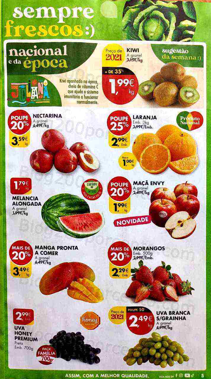 Antevisão Folheto PINGO DOCE Promoções de 21 a 27 março