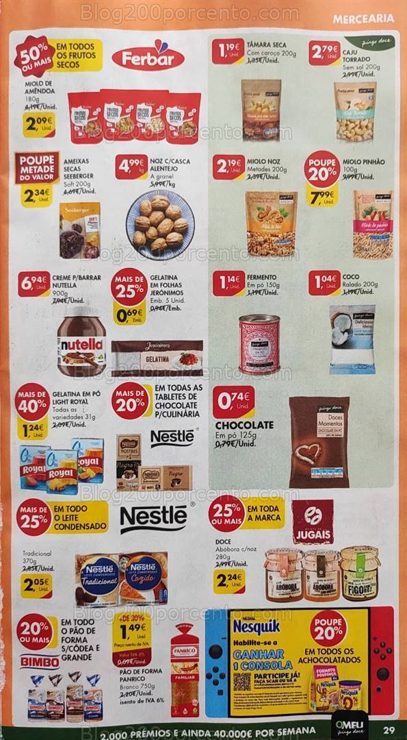 Antevisão Folheto PINGO DOCE Promoções de 21 a 27 novembro