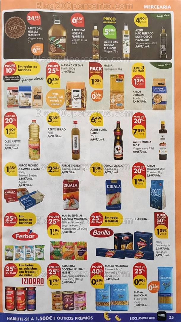 Antevisão Folheto PINGO DOCE Promoções de 22 a 28 outubro