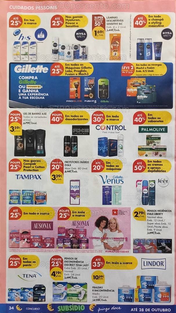 Antevisão Folheto PINGO DOCE Promoções de 22 a 28 outubro