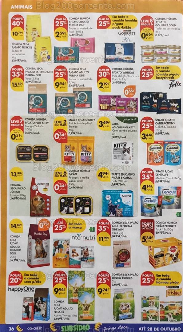 Antevisão Folheto PINGO DOCE Promoções de 22 a 28 outubro