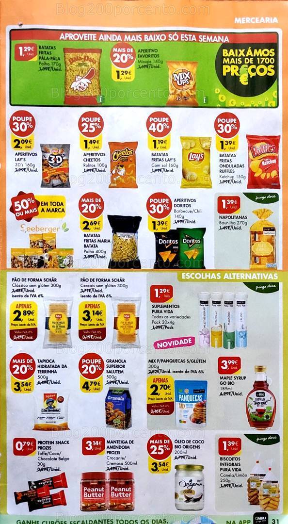 Antevisão Folheto PINGO DOCE Promoções de 22 a 28 agosto