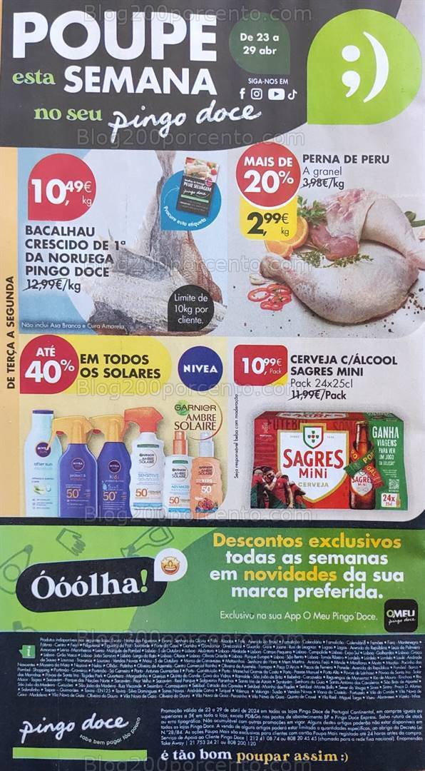 Antevisão Folheto PINGO DOCE Super Promoções de 23 a 29 abril