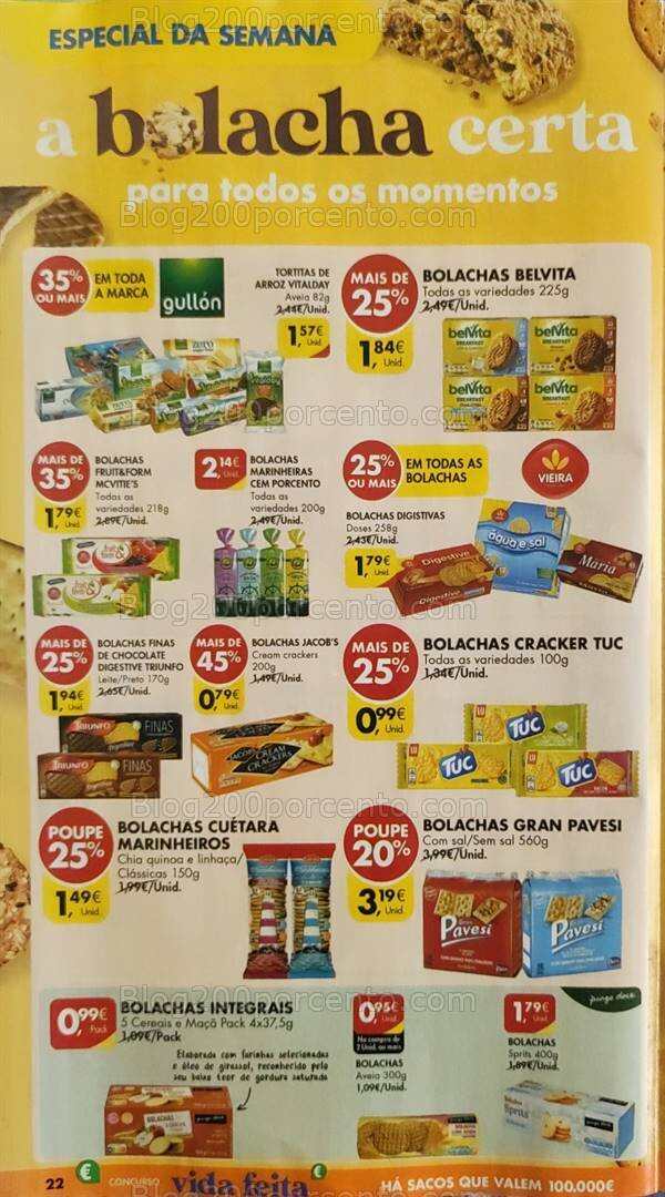 Antevisão Folheto PINGO DOCE Especial Bolachas Promoções de 23 a 29 janeiro