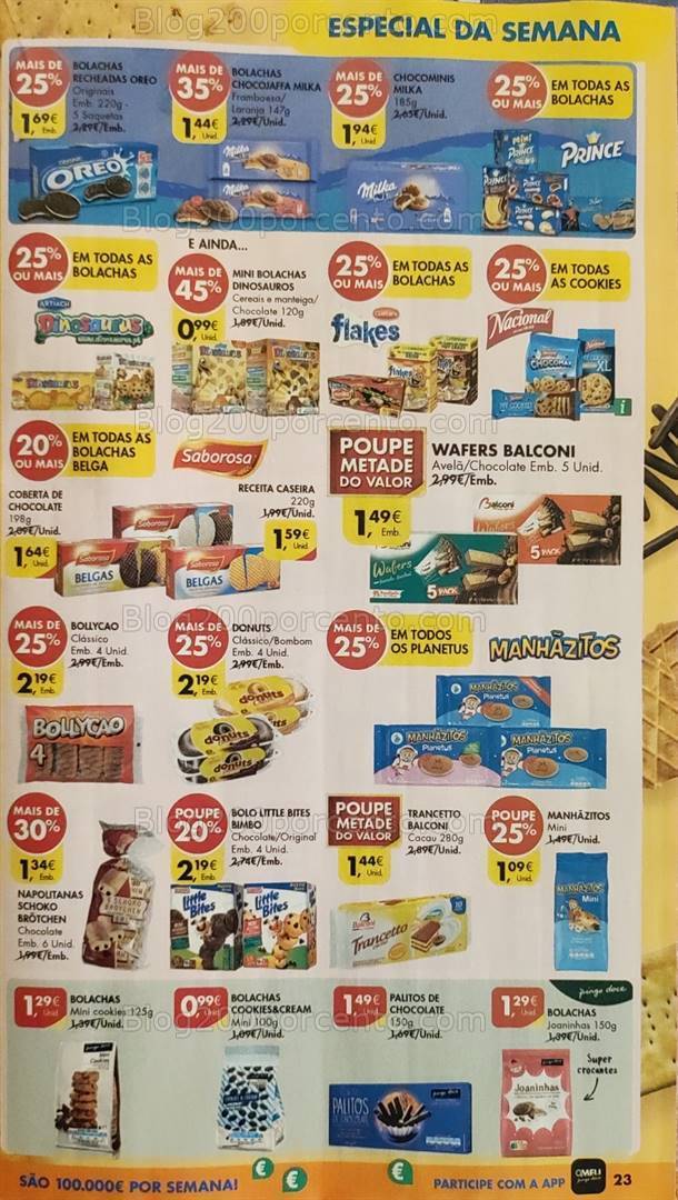 Antevisão Folheto PINGO DOCE Especial Bolachas Promoções de 23 a 29 janeiro