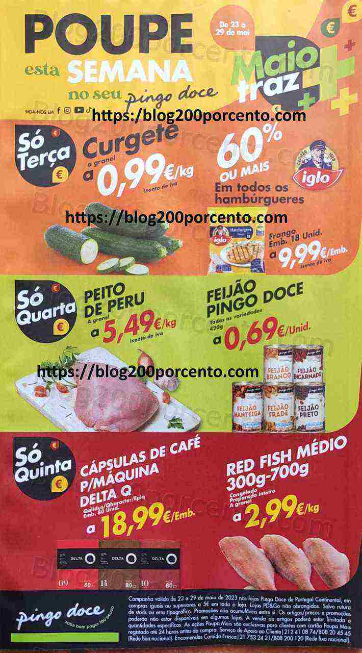 Antevisão Folheto PINGO DOCE Promoções de 23 a 29 maio
