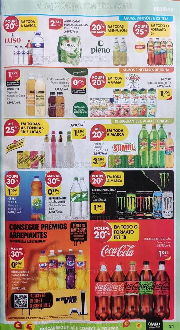 Antevisão Folheto PINGO DOCE Promoções de 24 a 30 outubro