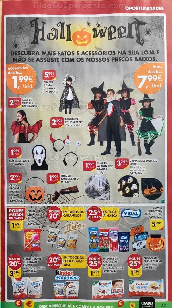 Antevisão Folheto PINGO DOCE Halloween Promoções de 24 a 30 outubro