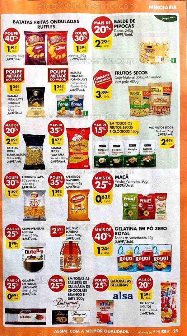 Antevisão Folheto PINGO DOCE Promoções de 25 a 31 julho