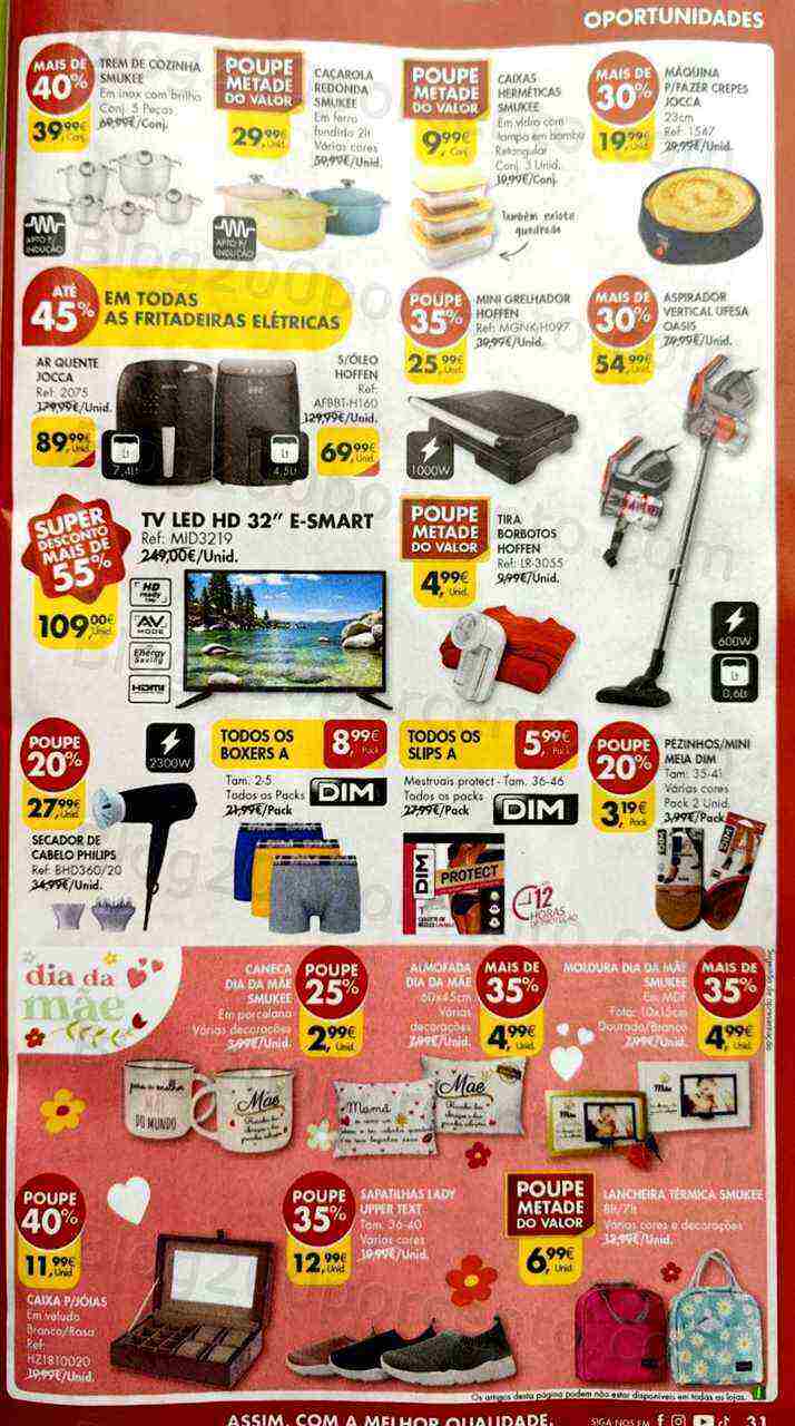 Antevisão Folheto PINGO DOCE Bazar Promoções de 25 abril a 1 maio