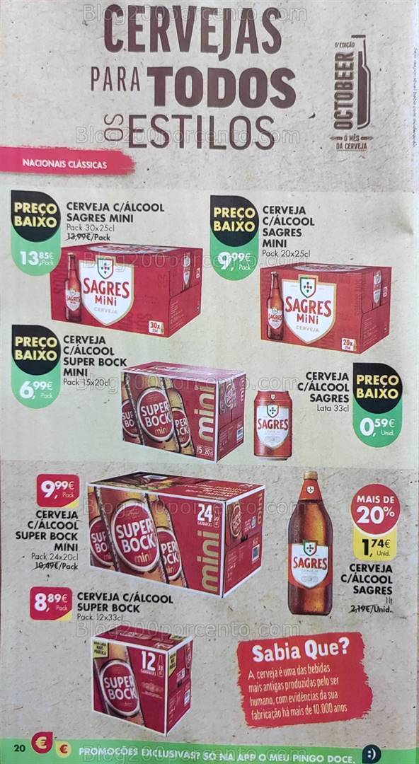 Antevisão Folheto PINGO DOCE Promoções de 26 setembro a 2 outubro