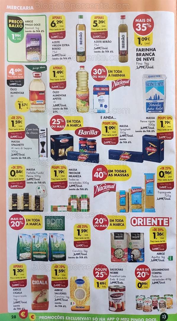 Antevisão Folheto PINGO DOCE Promoções de 26 setembro a 2 outubro