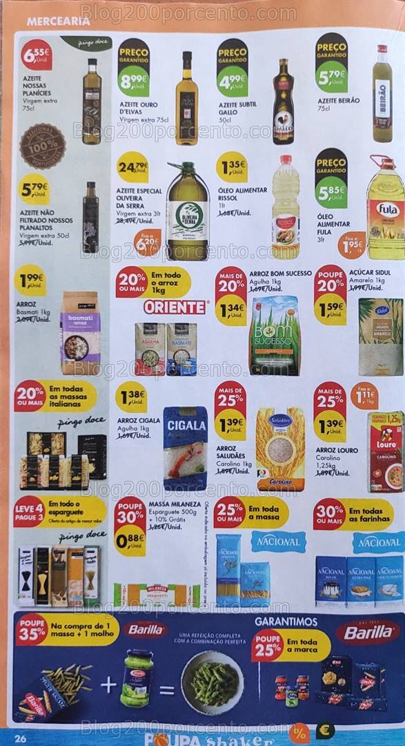 Antevisão Folheto PINGO DOCE Promoções de 27 agosto a 2 setembro