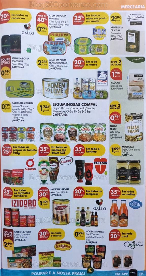 Antevisão Folheto PINGO DOCE Promoções de 27 agosto a 2 setembro