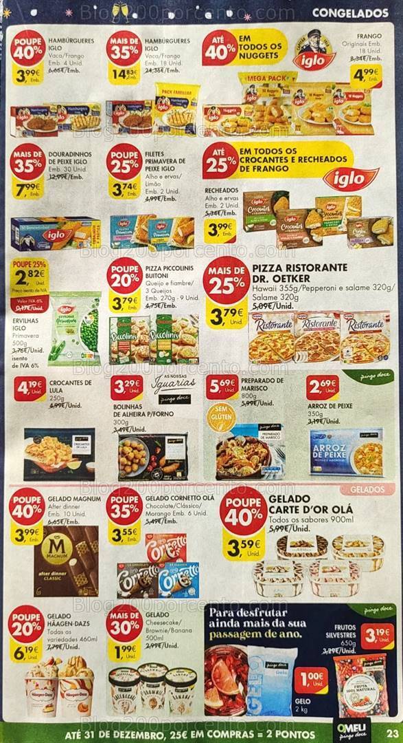 Antevisão Folheto PINGO DOCE Promoções de 27 dezembro a 4 janeiro