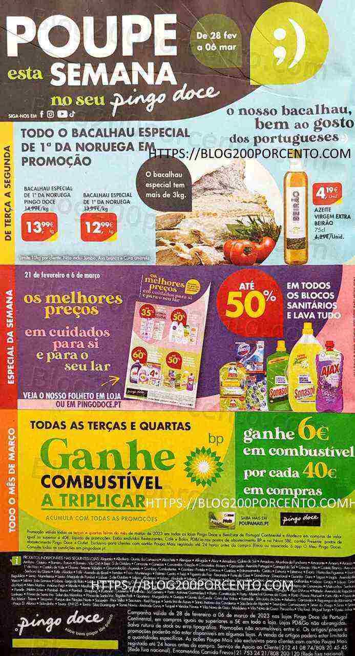 Antevisão Folheto PINGO DOCE Promoções de 28 fevereiro a 6 março