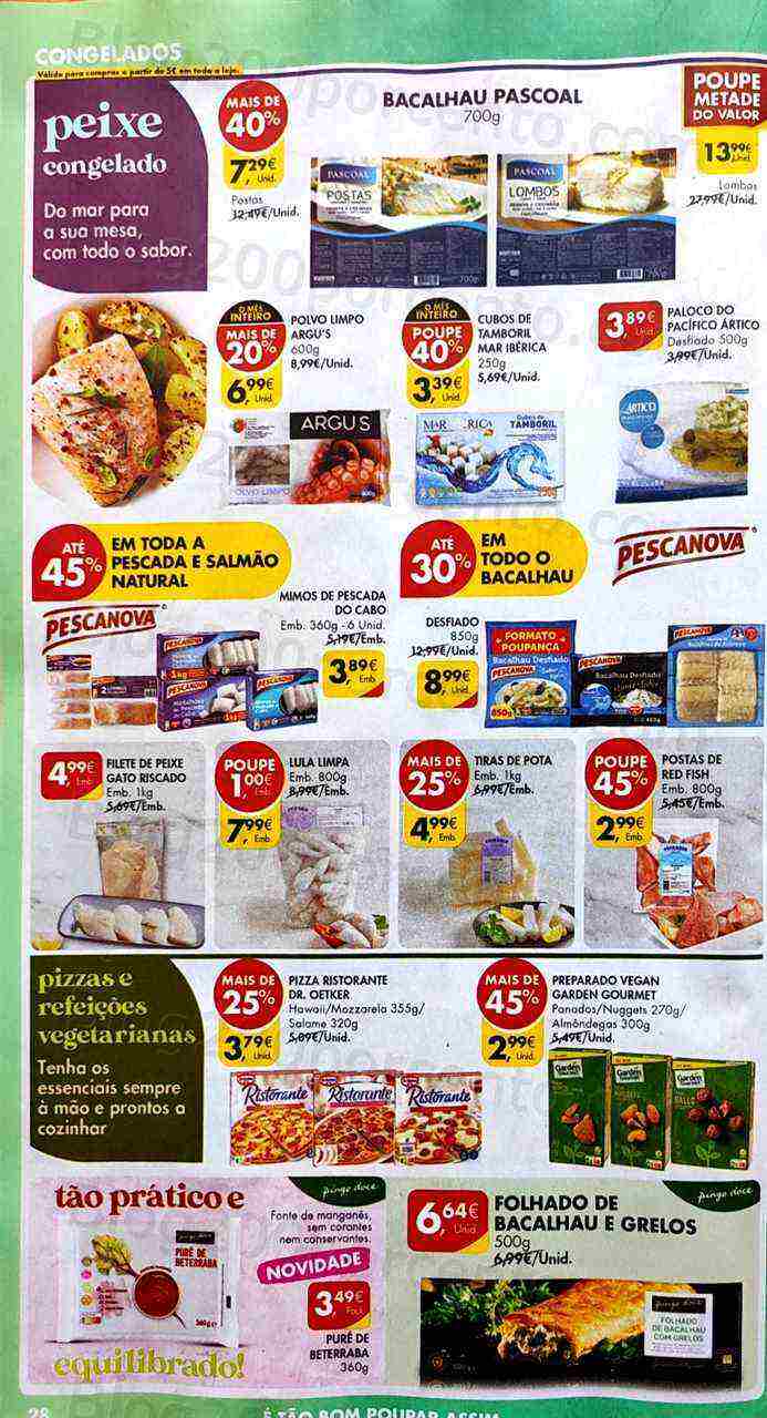 Antevisão Folheto PINGO DOCE Promoções de 28 março a 3 abril