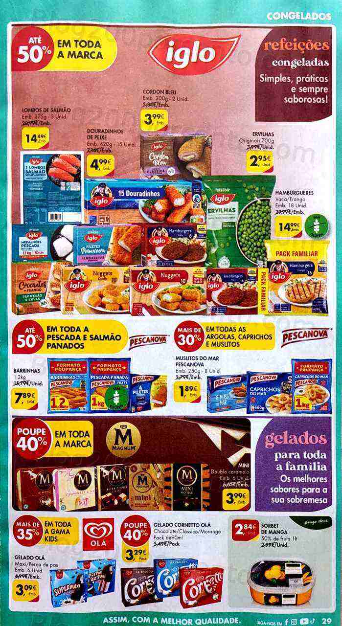 Antevisão Folheto PINGO DOCE Promoções de 28 março a 3 abril