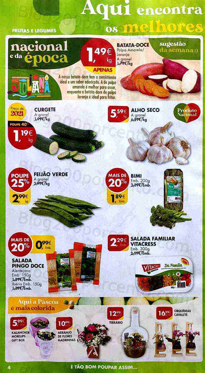 Antevisão Folheto PINGO DOCE Promoções de 28 março a 3 abril