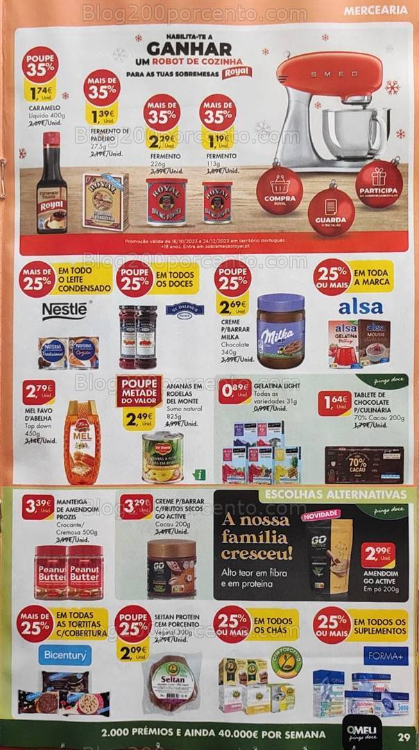 Antevisão Folheto PINGO DOCE Promoções de 28 novembro a 4 dezembro