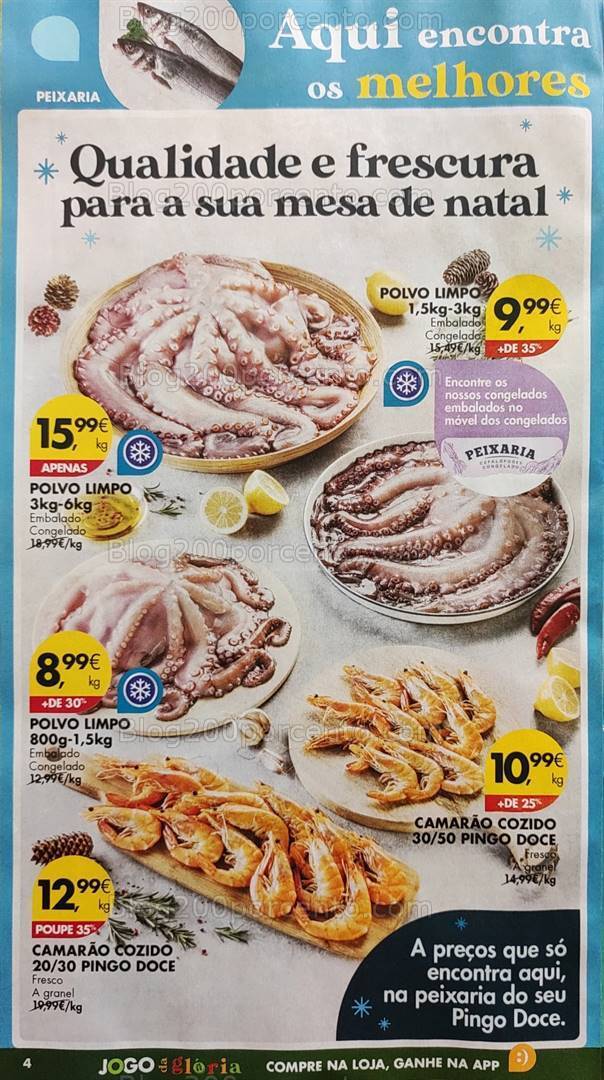 Antevisão Folheto PINGO DOCE Promoções de 28 novembro a 4 dezembro