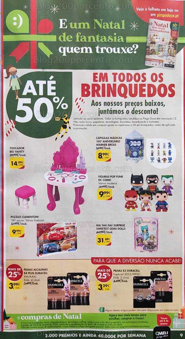 Antevisão Folheto PINGO DOCE Bazar Promoções de 28 novembro a 4 dezembro