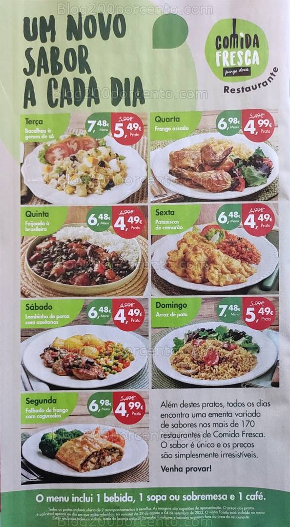 Antevisão Folheto PINGO DOCE Promoções de 29 agosto a 4 setembro
