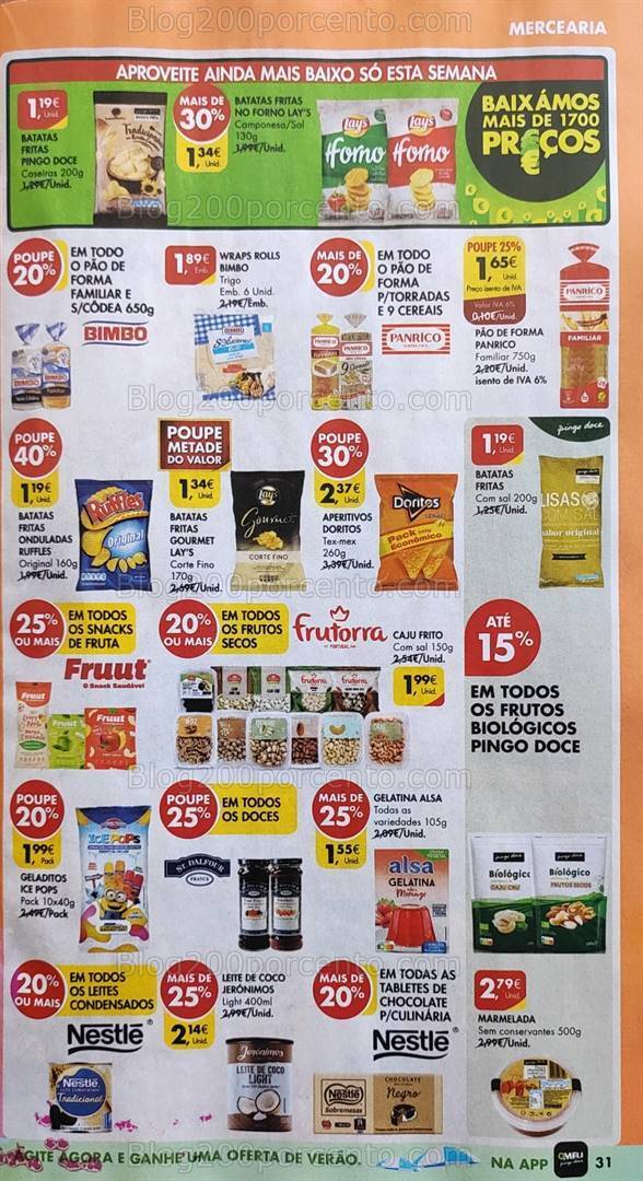 Antevisão Folheto PINGO DOCE Promoções de 29 agosto a 4 setembro