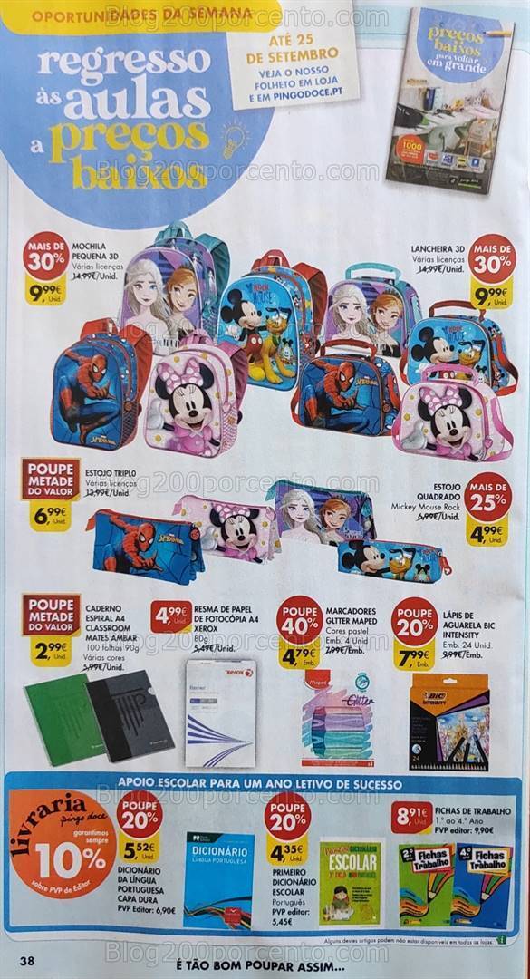 Antevisão Folheto PINGO DOCE Bazar Promoções de 29 agosto a 4 setembro
