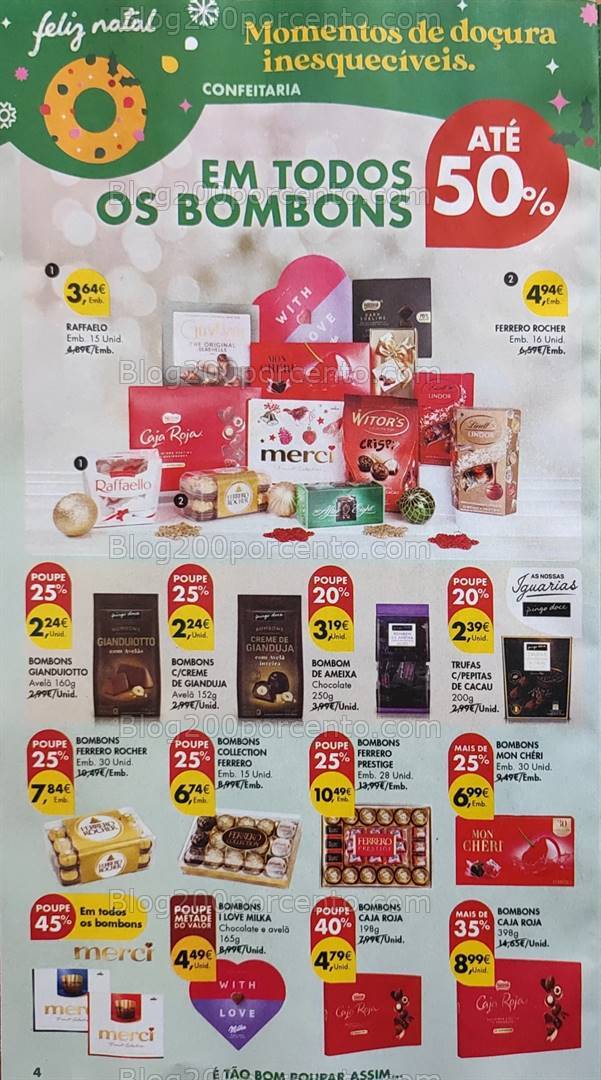 Antevisão Folheto PINGO DOCE Natal Promoções de 3 a 9 dezembro