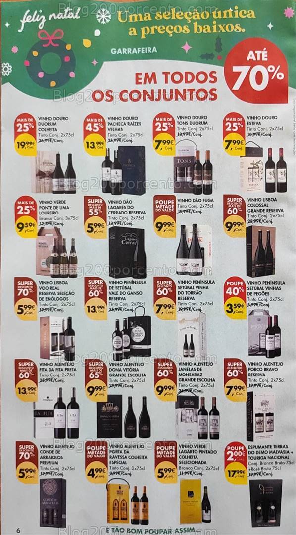 Antevisão Folheto PINGO DOCE Natal Promoções de 3 a 9 dezembro