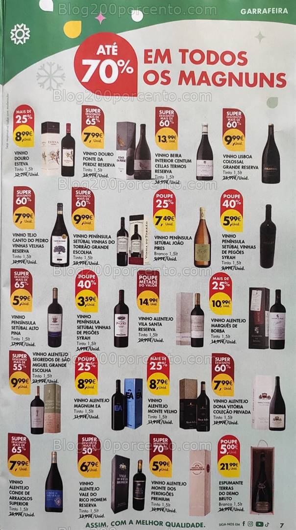 Antevisão Folheto PINGO DOCE Natal Promoções de 3 a 9 dezembro