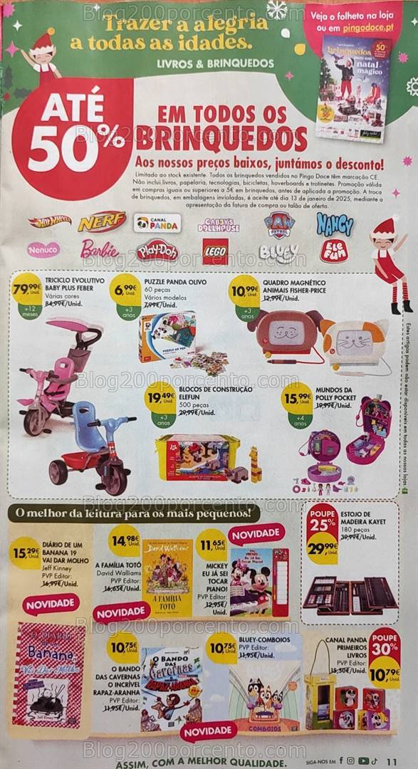 Antevisão Folheto PINGO DOCE Natal Promoções de 3 a 9 dezembro